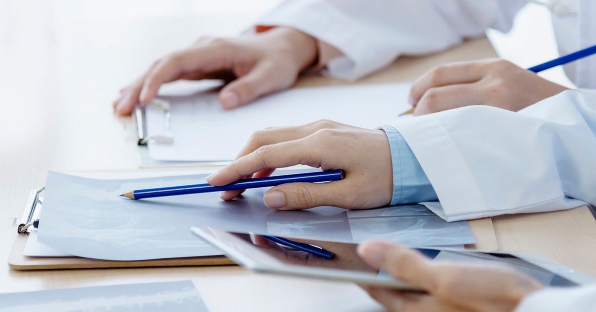 doctor medical lab discussing together healthcare teamwork.